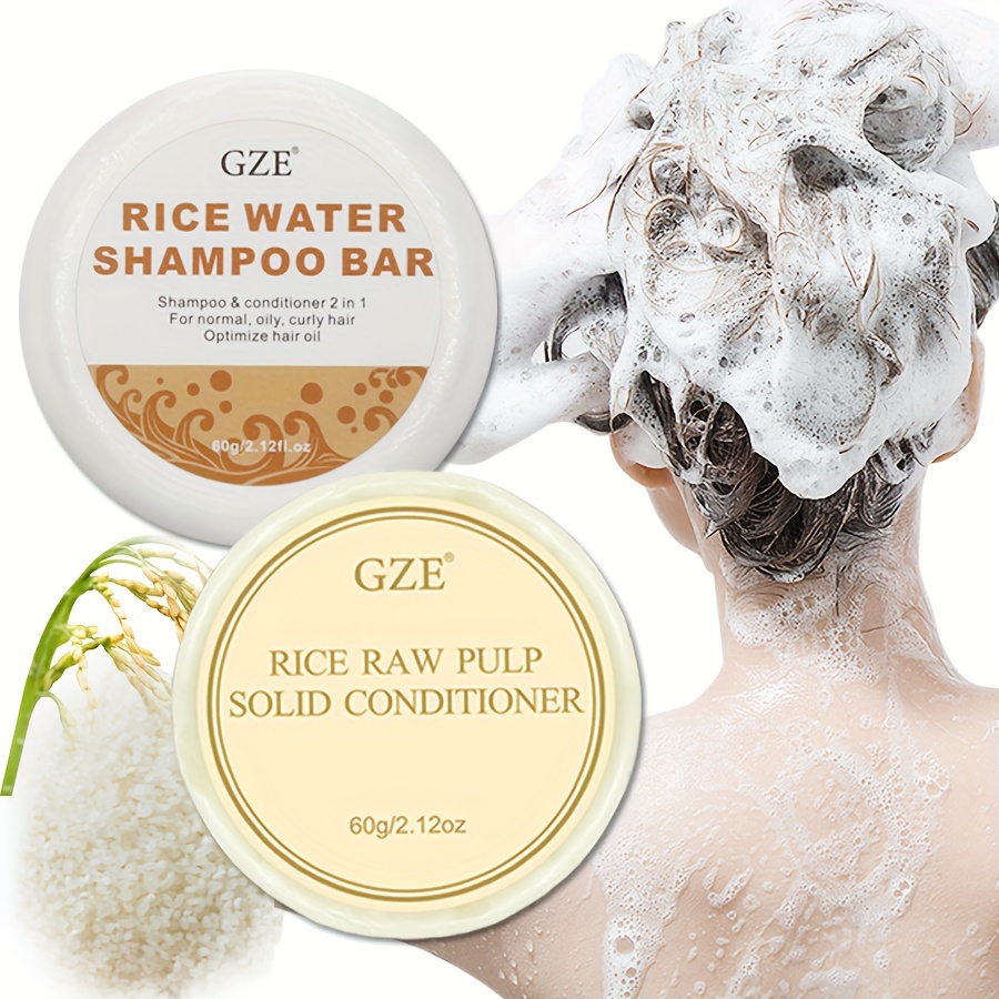 Bar Soap Shampoo Solid - صابون شريط الشامبو بالماء من GZE