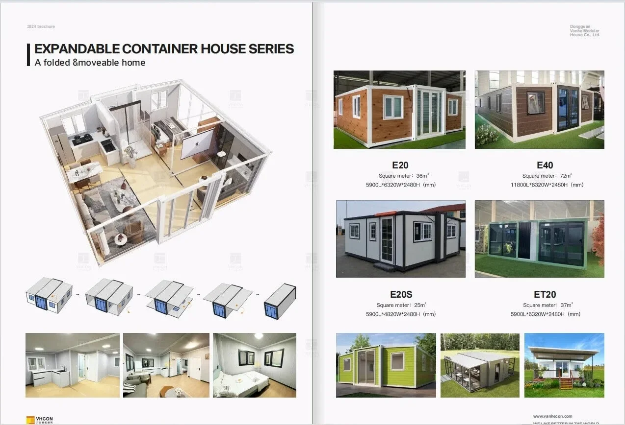 Sustainable Living Home - منازل حاويات قابلة للطي مسبقة الصنع
