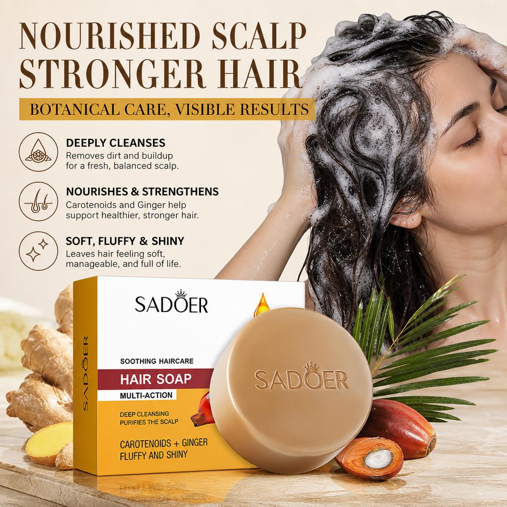 شامبو الزنجبيل الطبيعي على شكل - مراجعة Bar Soap Shampoo Solid وسعره