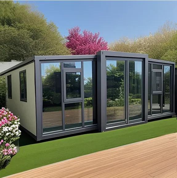 منازل حاويات قابلة للطي مسبقة  - مراجعة Sustainable Living Home وسعره