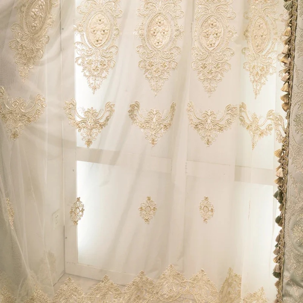 ستائر مطرزة مستدامة لشاي الحلي - مراجعة Sustainable Living Officer وسعره