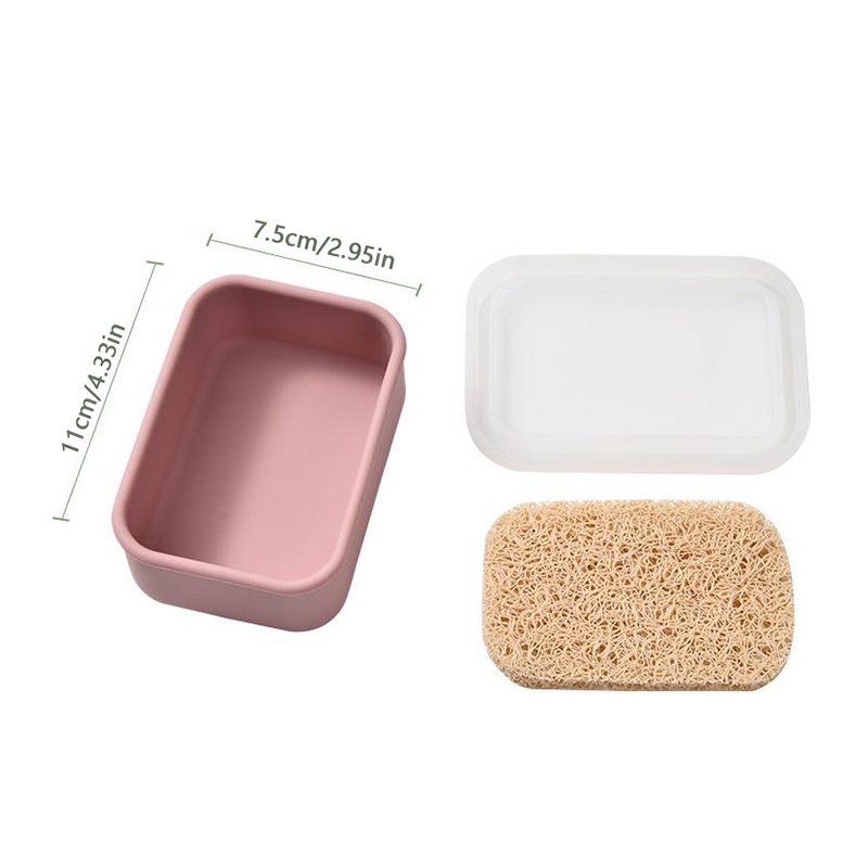 علبة صابون سفر كبيرة مانعة للت - مراجعة Bar Soap Shampoo Solid وسعره